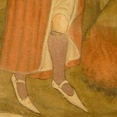 Coppia di cinturini per polpaccio, giarrettiere medievali tessute a mano, accessori abiti medioevo dame e cavalieri, giarrettiera unisex