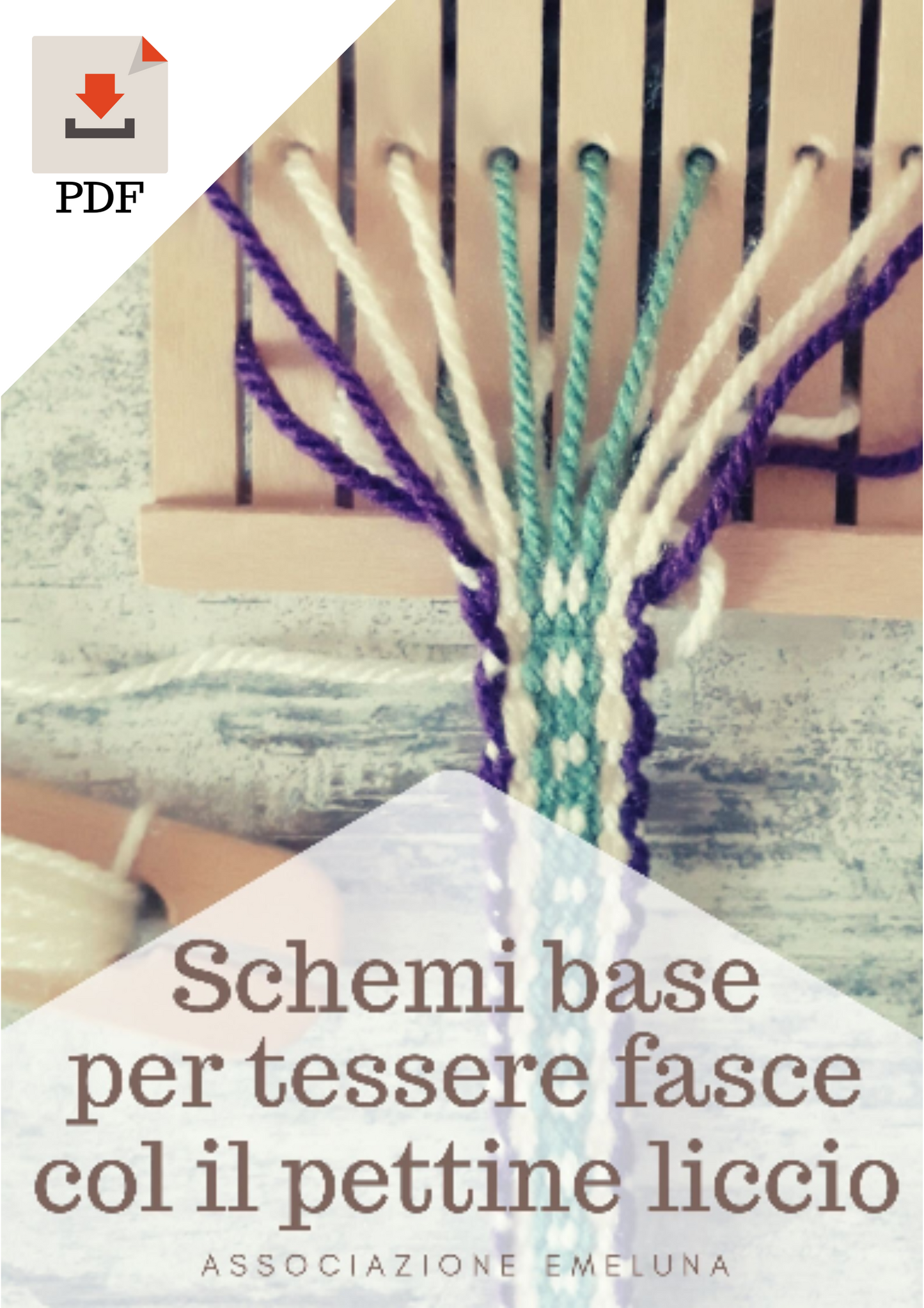 Schemi base tessitura a pettine liccio per creare bande colorate, tessitura a mano per principianti, tecnica tessitura vichinga